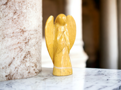 Peruvian Soapstone Angel Carving at Littleton Rock Shop