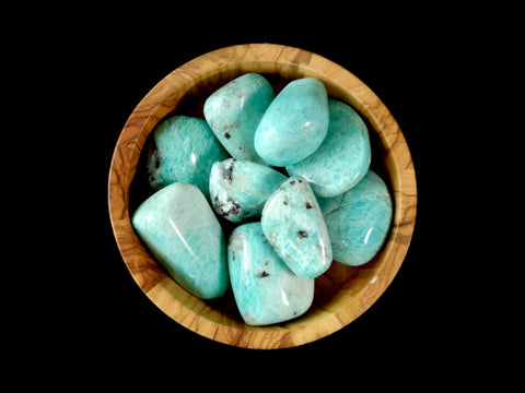 Amazonite Palm Stone (Small) - Littleton Rock Shop