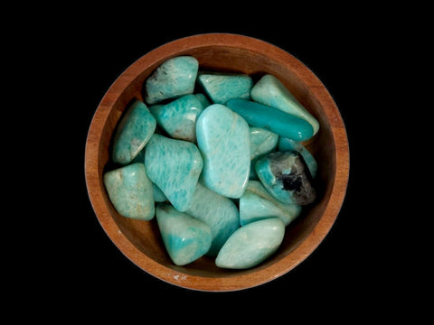 Amazonite Tumbled Stone - Littleton Rock Shop