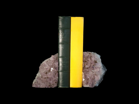 Amethyst Bookends (Medium) - Littleton Rock Shop