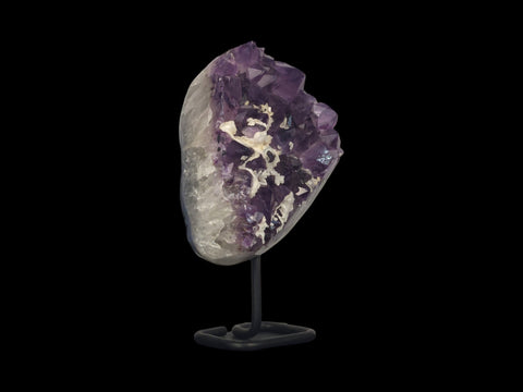 Amethyst Geode Cluster on Stand (Large) - Littleton Rock Shop