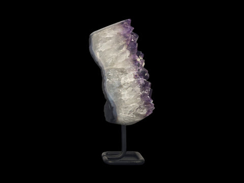 Amethyst Geode Cluster on Stand (Large) - Littleton Rock Shop