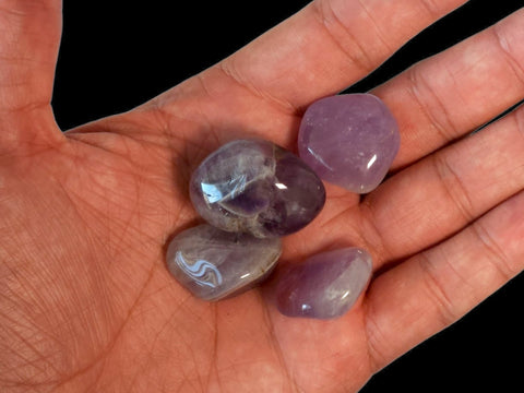 Amethyst Tumbled Stone - Littleton Rock Shop