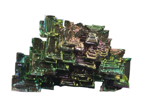 Bismuth Crystal Cluster - Littleton Rock Shop