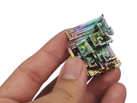 Bismuth Crystal Cluster - Littleton Rock Shop