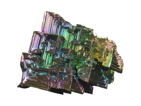 Bismuth Crystal Cluster - Littleton Rock Shop