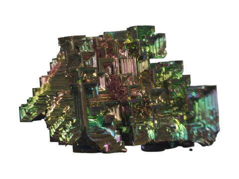 Bismuth Crystal Cluster - Littleton Rock Shop