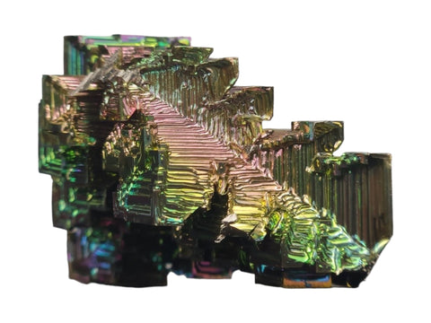 Bismuth Crystal Cluster - Littleton Rock Shop