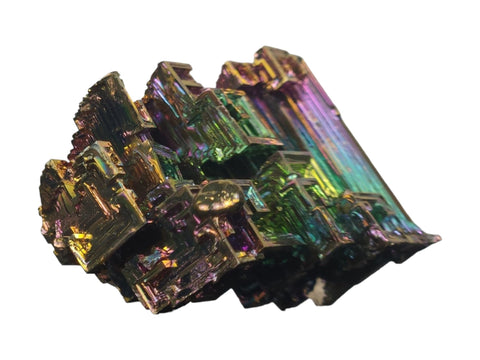 Bismuth Crystal Cluster - Littleton Rock Shop