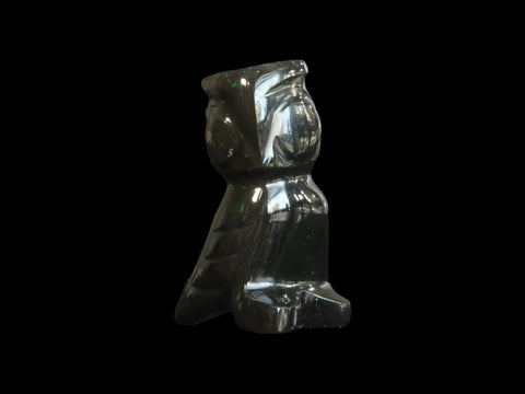 Black Obsidian Owl (2") - Littleton Rock Shop