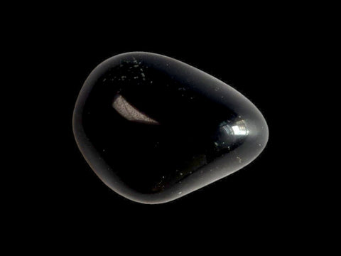 Black Obsidian Tumbled Stone - Littleton Rock Shop