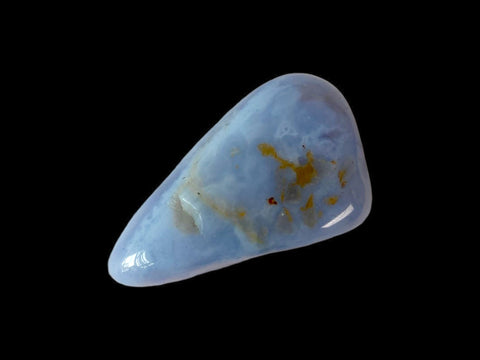 Blue Chalcedony Tumbled Stone - Littleton Rock Shop