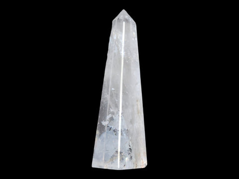 Brazilian Clear Quartz Obelisk (Small) - Littleton Rock Shop