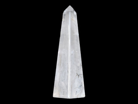 Brazilian Clear Quartz Obelisk (Small) - Littleton Rock Shop