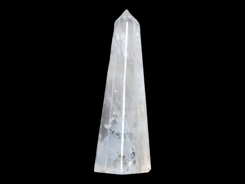 Brazilian Clear Quartz Obelisk (Small) - Littleton Rock Shop