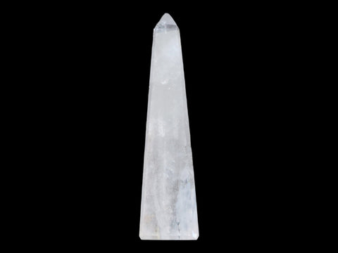 Brazilian Clear Quartz Obelisk (Small) - Littleton Rock Shop