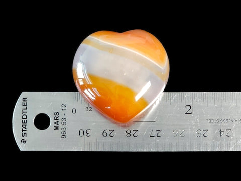 Carnelian Heart (Mini) - Littleton Rock Shop