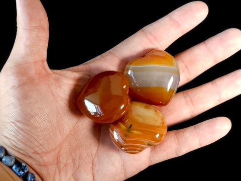 Carnelian Heart (Mini) - Littleton Rock Shop