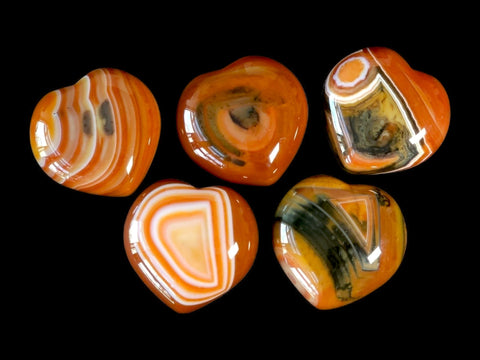 Carnelian Heart (Mini) - Littleton Rock Shop