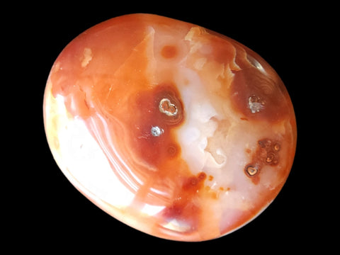 Carnelian Palm Stone (Small) - Littleton Rock Shop