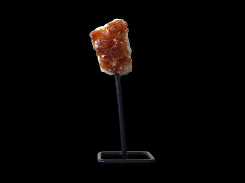 Citrine Cluster with Stand (4") - Littleton Rock Shop