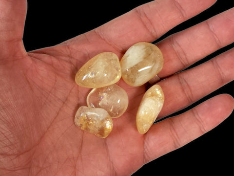 Citrine Tumbled Stone - Littleton Rock Shop