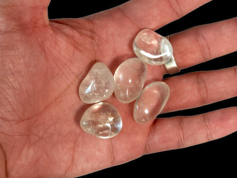 Clear Quartz Tumbled Stone - Littleton Rock Shop