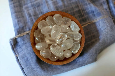 Clear Quartz Tumbled Stone - Littleton Rock Shop