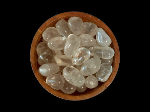 Clear Quartz Tumbled Stone - Littleton Rock Shop