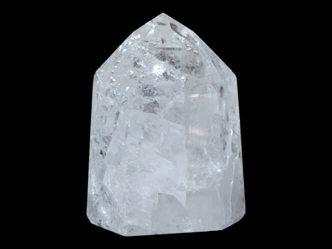 Crackle Quartz Tower (Large) - Littleton Rock Shop