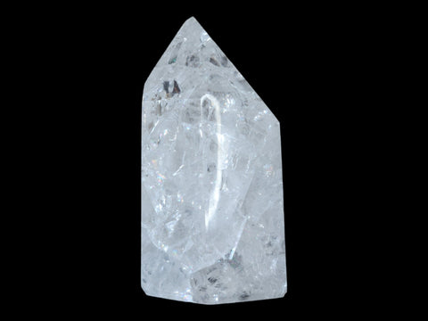 Crackle Quartz Tower (Small) - Littleton Rock Shop