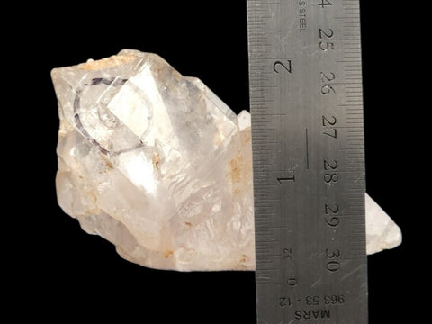 Elestial Quartz Cluster with Enhydro (Large) - Littleton Rock Shop