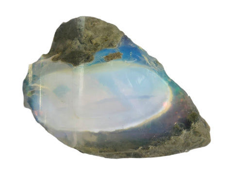 Ethiopian Water Opal in Jar - Littleton Rock Shop