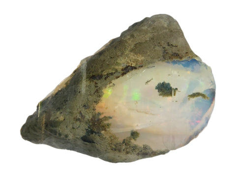 Ethiopian Water Opal in Jar - Littleton Rock Shop