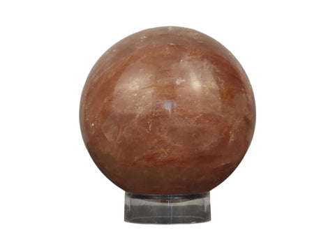 Fire Quartz Sphere (3.5in) - Littleton Rock Shop