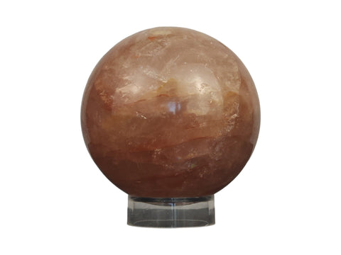 Fire Quartz Sphere (3.5in) - Littleton Rock Shop