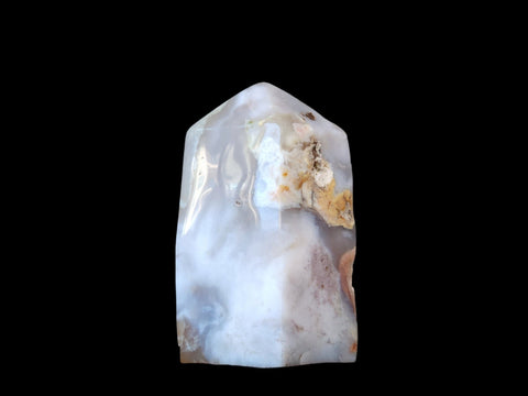 Flower Agate Tower (Medium) - Littleton Rock Shop