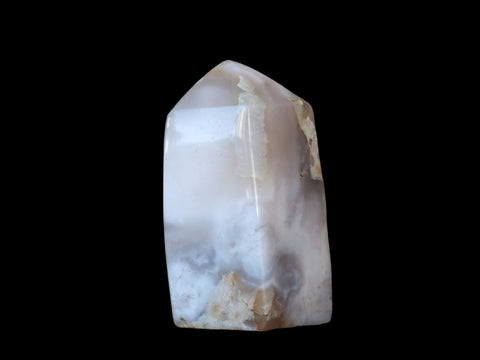 Flower Agate Tower (Medium) - Littleton Rock Shop