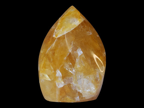 Golden Healer Flame (Large) - Littleton Rock Shop