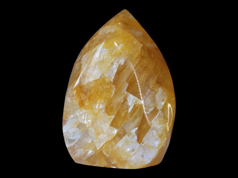 Golden Healer Flame (Large) - Littleton Rock Shop