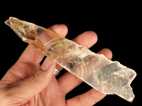 Golden Phantom Selenite Blade (Assorted Sizes) - Littleton Rock Shop