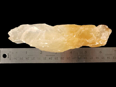 Golden Phantom Selenite Specimen (Large) - Littleton Rock Shop