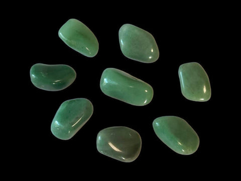 Green Aventurine Tumbled Stone - Littleton Rock Shop