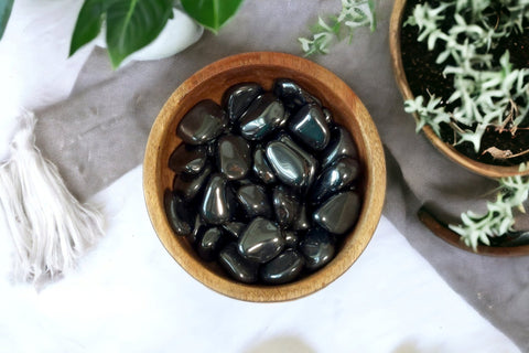 Hematite Tumbled Stone - Littleton Rock Shop