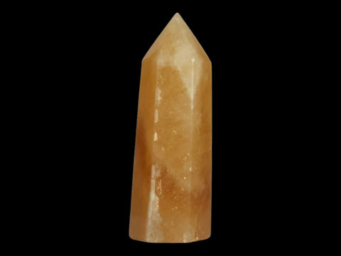 Honey Calcite Tower (Large) - Littleton Rock Shop