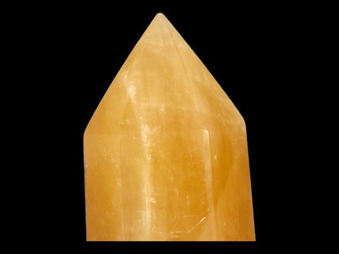 Honey Calcite Tower (Large) - Littleton Rock Shop