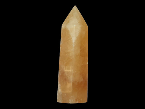 Honey Calcite Tower (Large) - Littleton Rock Shop