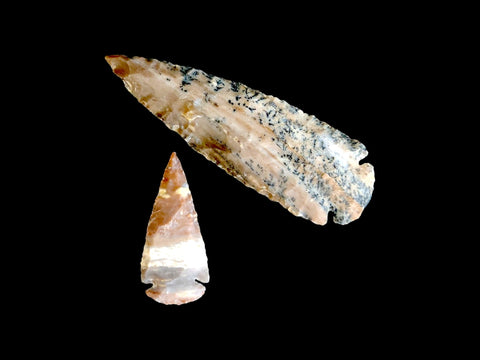 Jasper or Agate Arrowhead (2") - Littleton Rock Shop