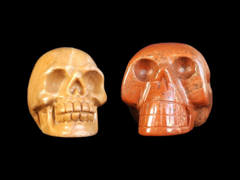 Jasper Skull (Small) - Littleton Rock Shop