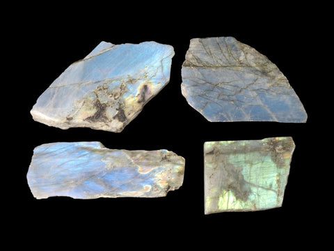 Labradorite Semi-Polished Slabs - Littleton Rock Shop